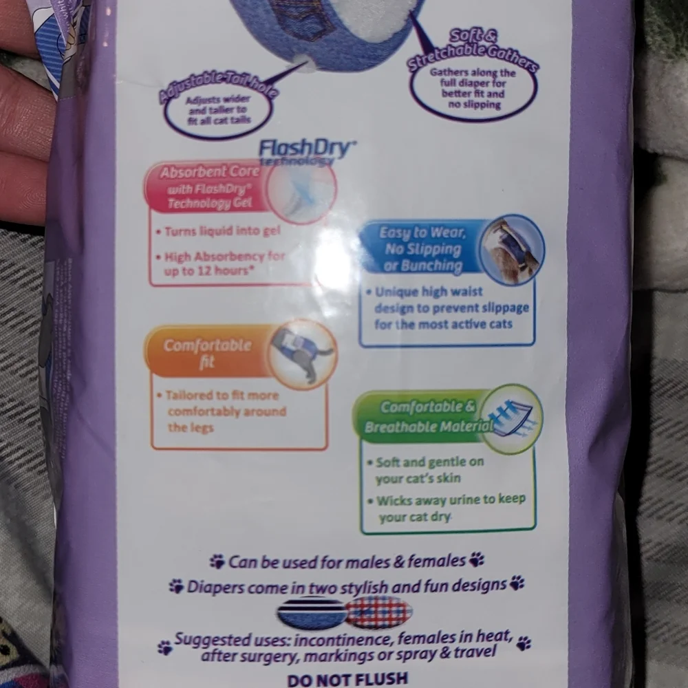 Hartz disposable cat diapers